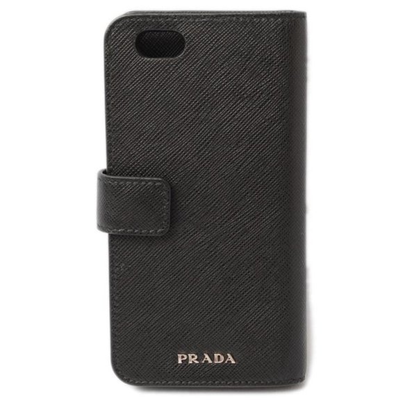 Authentic Prada iPhone 6/6S   leather case - book IN ORIGINAL BOX WITH CARD - Picture 1 of 5